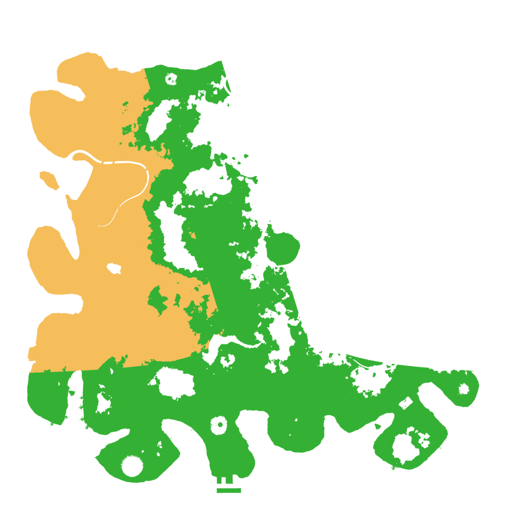 Biome Rust Map: Procedural Map, Size: 4250, Seed: 260552466