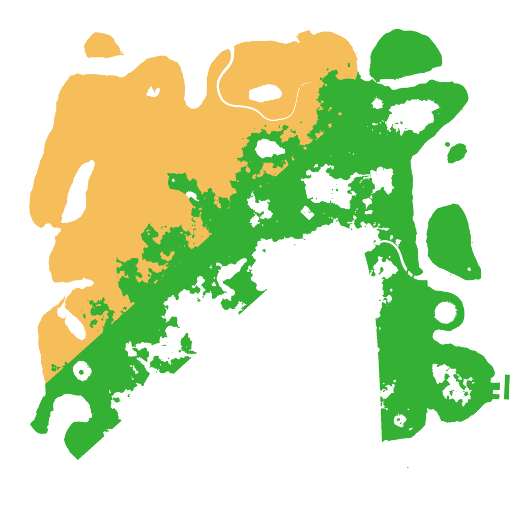 Biome Rust Map: Procedural Map, Size: 4250, Seed: 3730