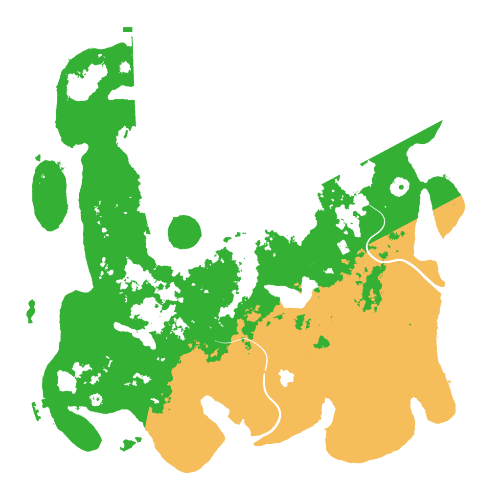 Biome Rust Map: Procedural Map, Size: 4000, Seed: 38145384