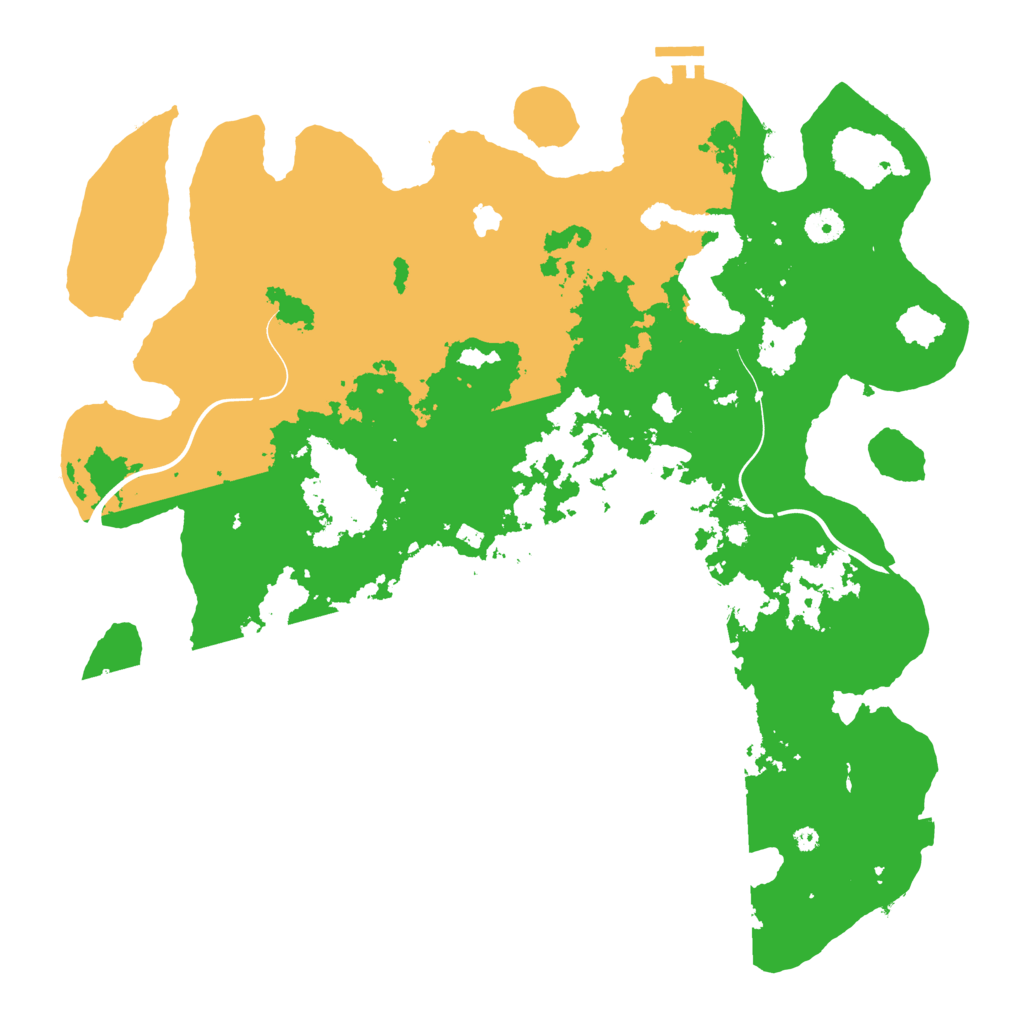 Biome Rust Map: Procedural Map, Size: 4250, Seed: 112281008