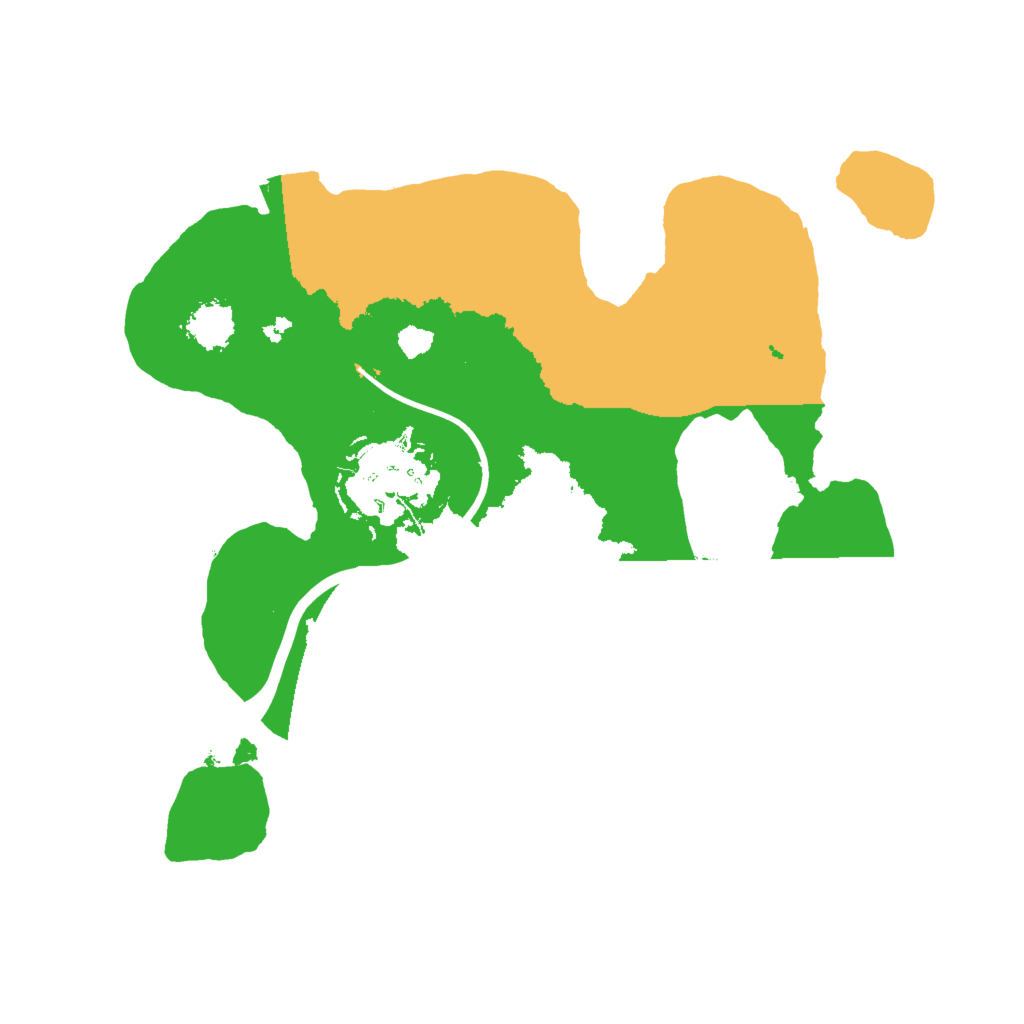 Biome Rust Map: Procedural Map, Size: 2000, Seed: 171422427