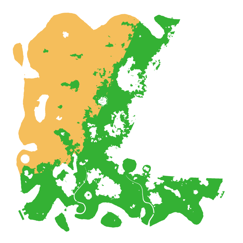 Biome Rust Map: Procedural Map, Size: 4800, Seed: 645233324