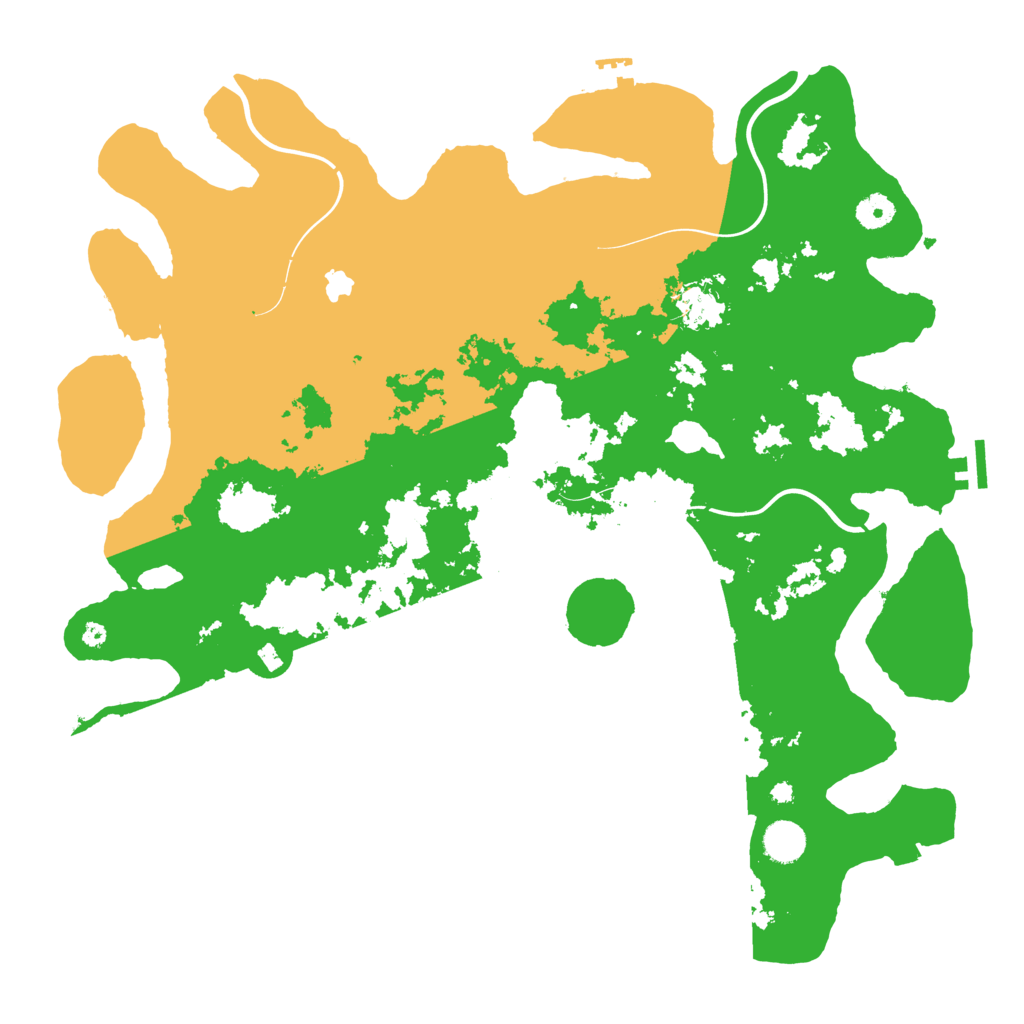 Biome Rust Map: Procedural Map, Size: 4250, Seed: 20359