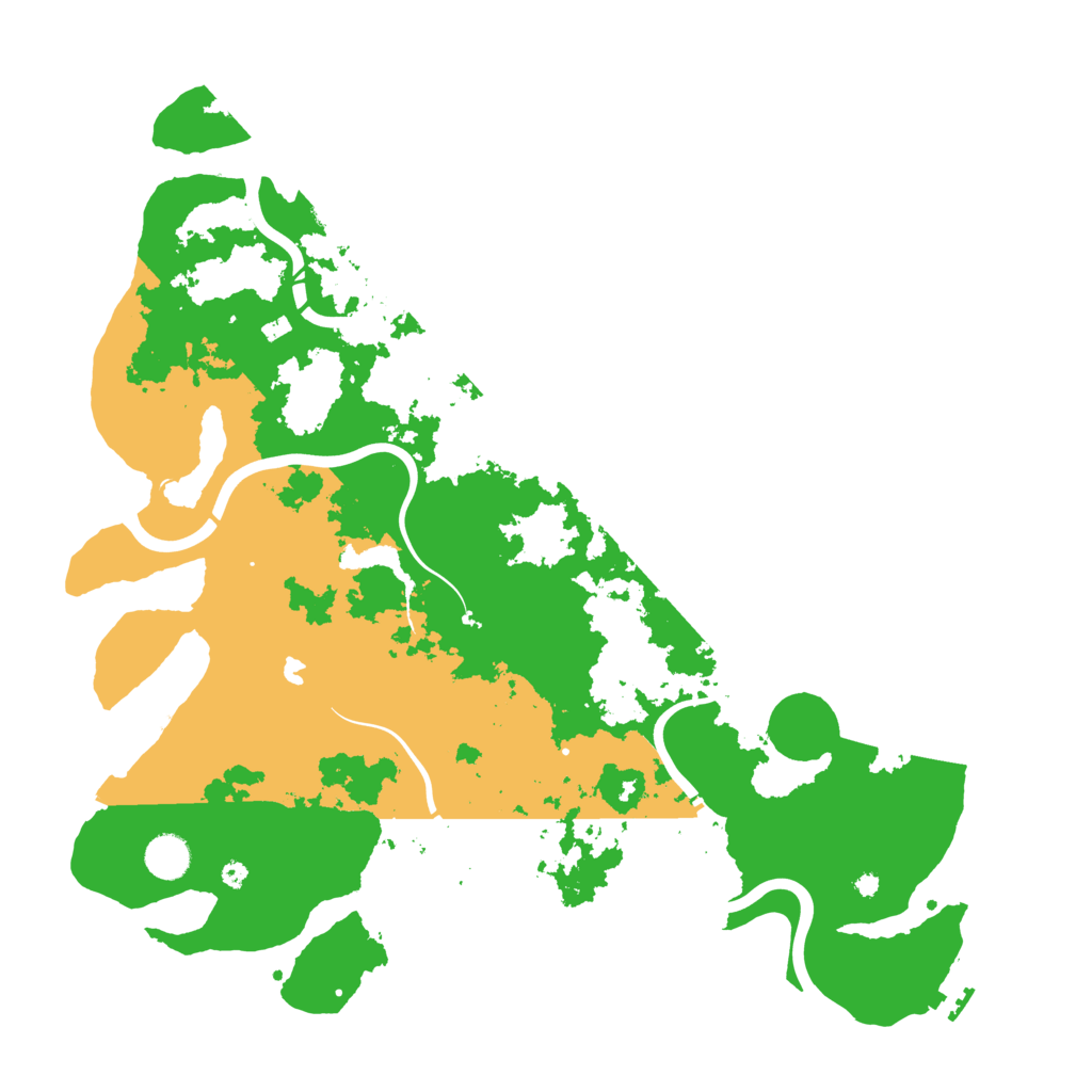 Biome Rust Map: Procedural Map, Size: 4250, Seed: 20539