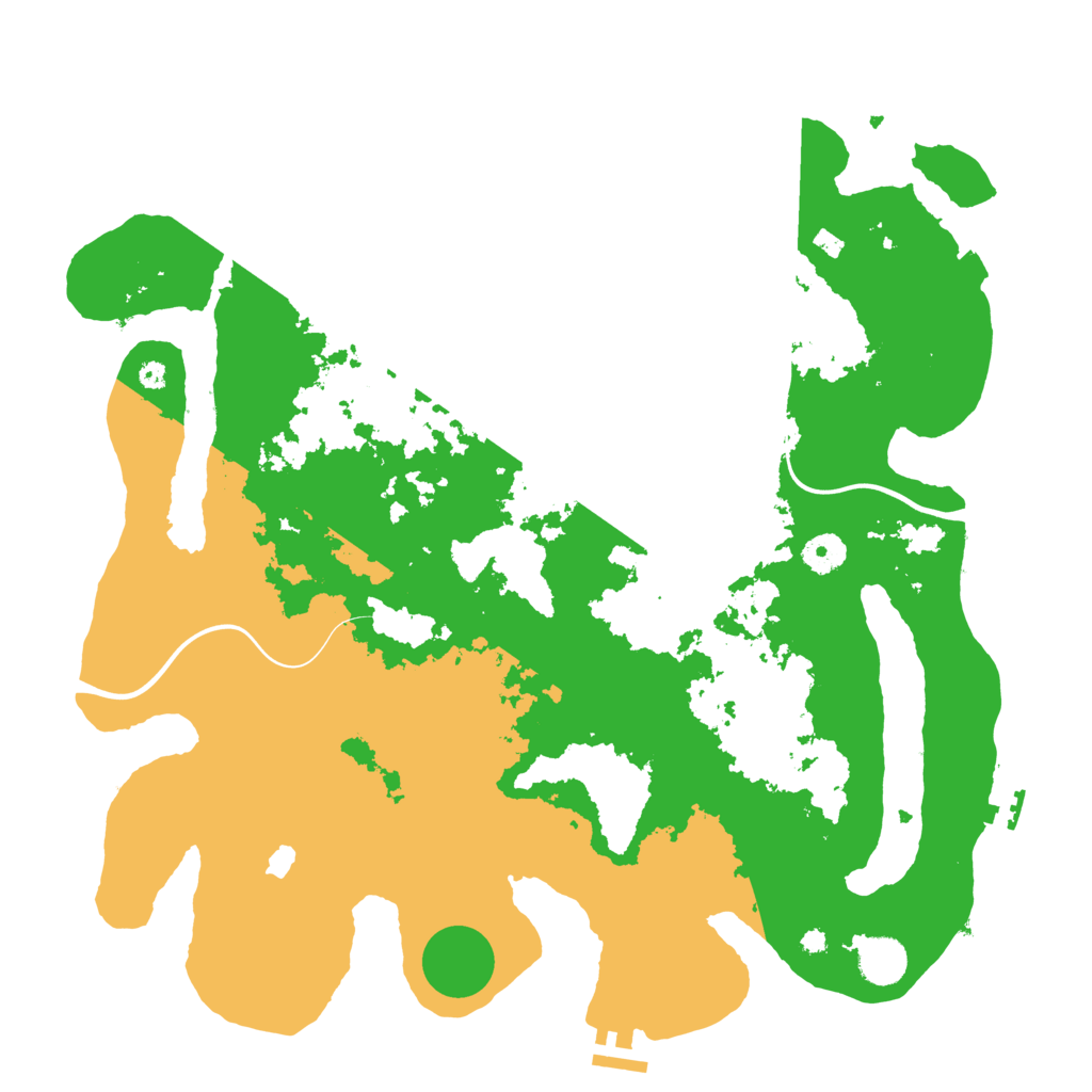 Biome Rust Map: Procedural Map, Size: 4000, Seed: 6844