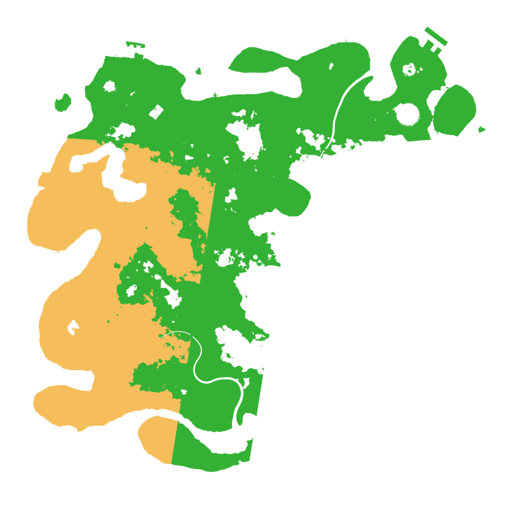 Biome Rust Map: Procedural Map, Size: 4000, Seed: 744470371
