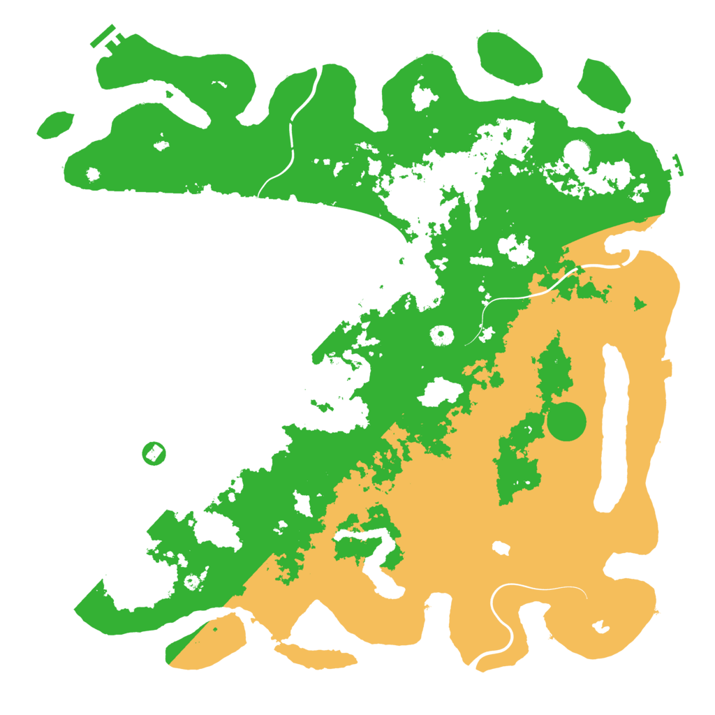 Biome Rust Map: Procedural Map, Size: 4800, Seed: 618313682