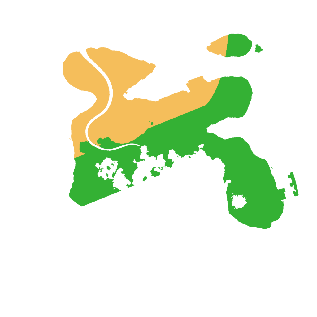 Biome Rust Map: Procedural Map, Size: 2000, Seed: 973659030