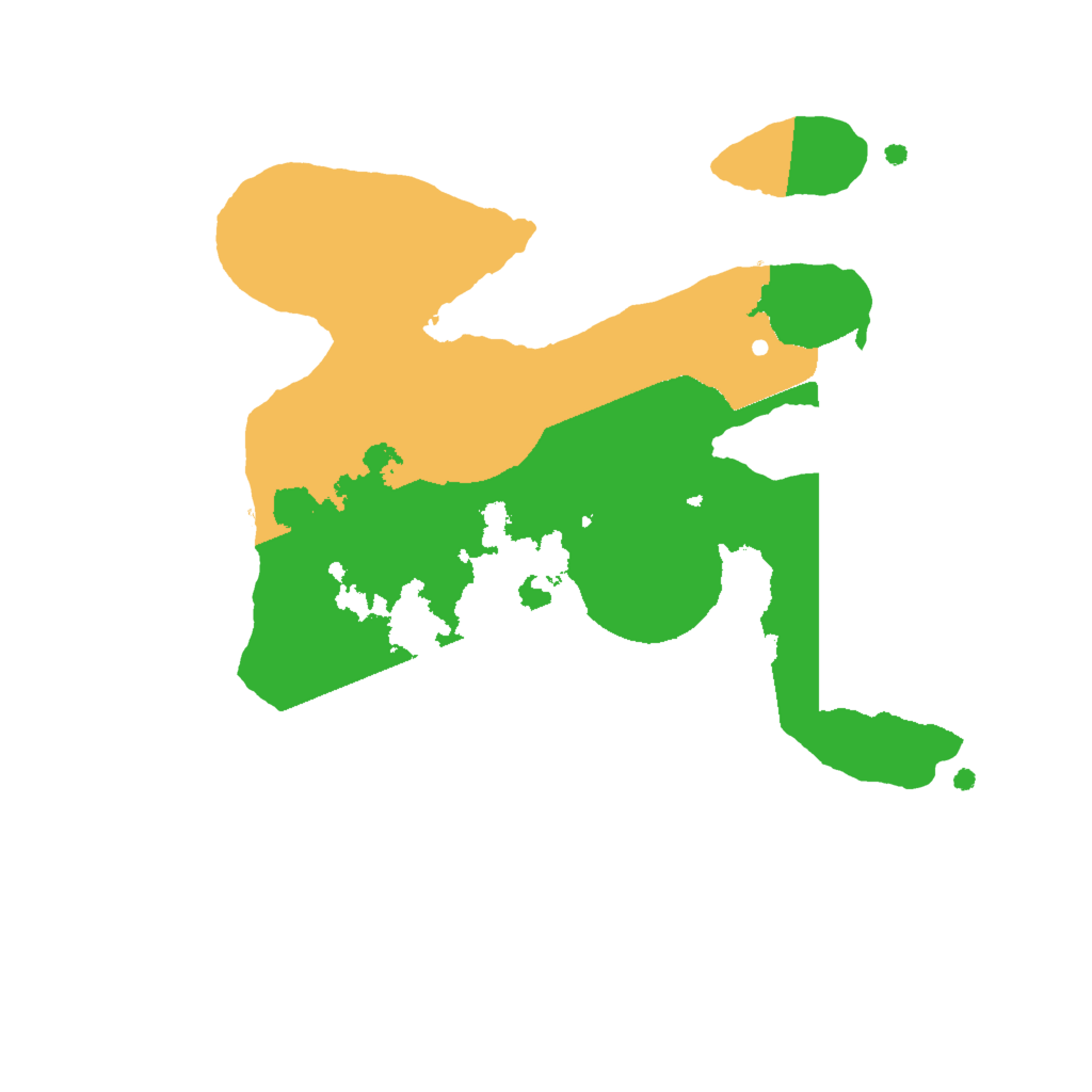Biome Rust Map: Procedural Map, Size: 2000, Seed: 973659030