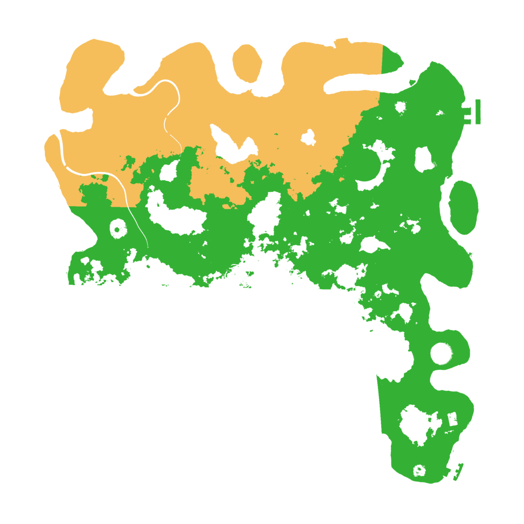 Biome Rust Map: Procedural Map, Size: 4250, Seed: 1515963910