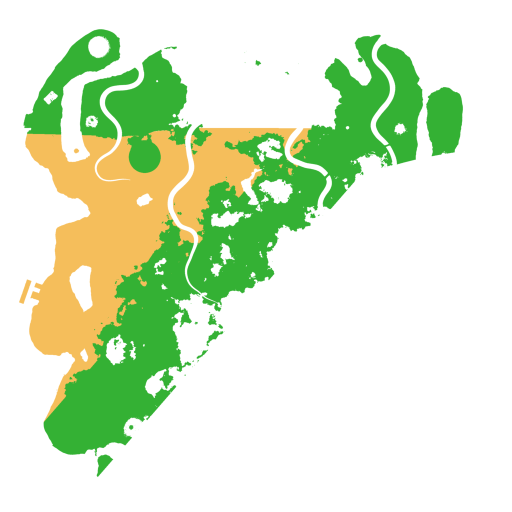 Biome Rust Map: Procedural Map, Size: 4250, Seed: 1761608607