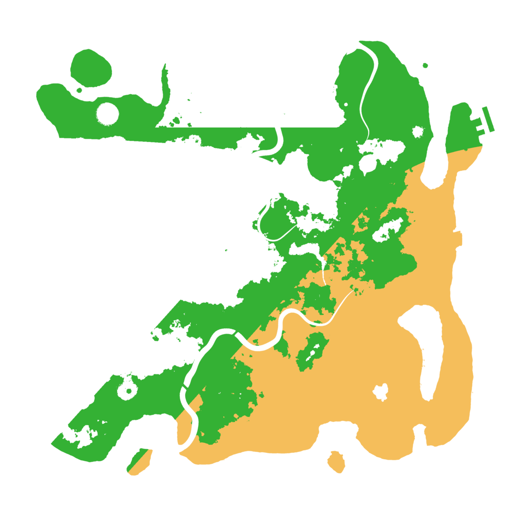 Biome Rust Map: Procedural Map, Size: 4000, Seed: 46808907