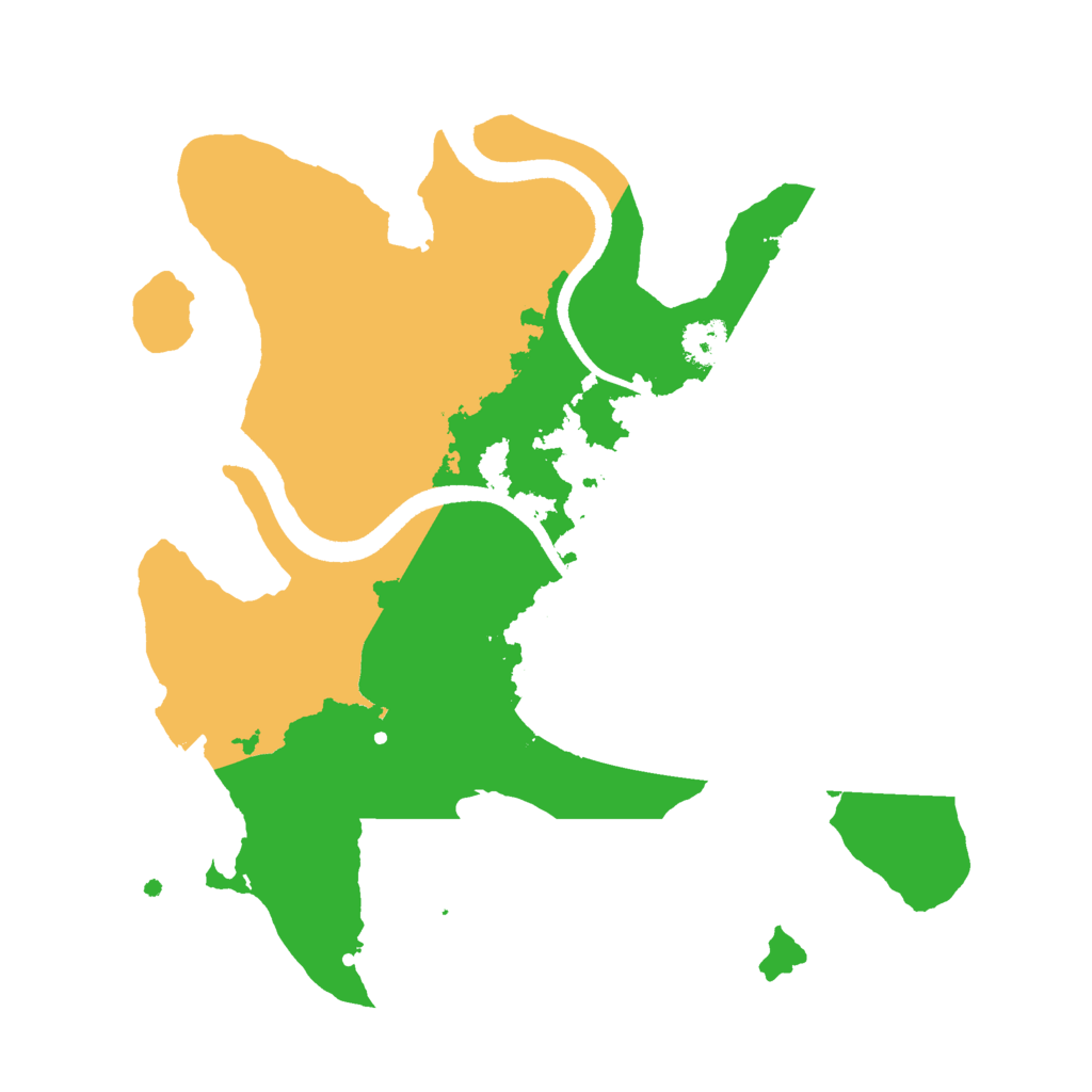 Biome Rust Map: Procedural Map, Size: 2500, Seed: 456