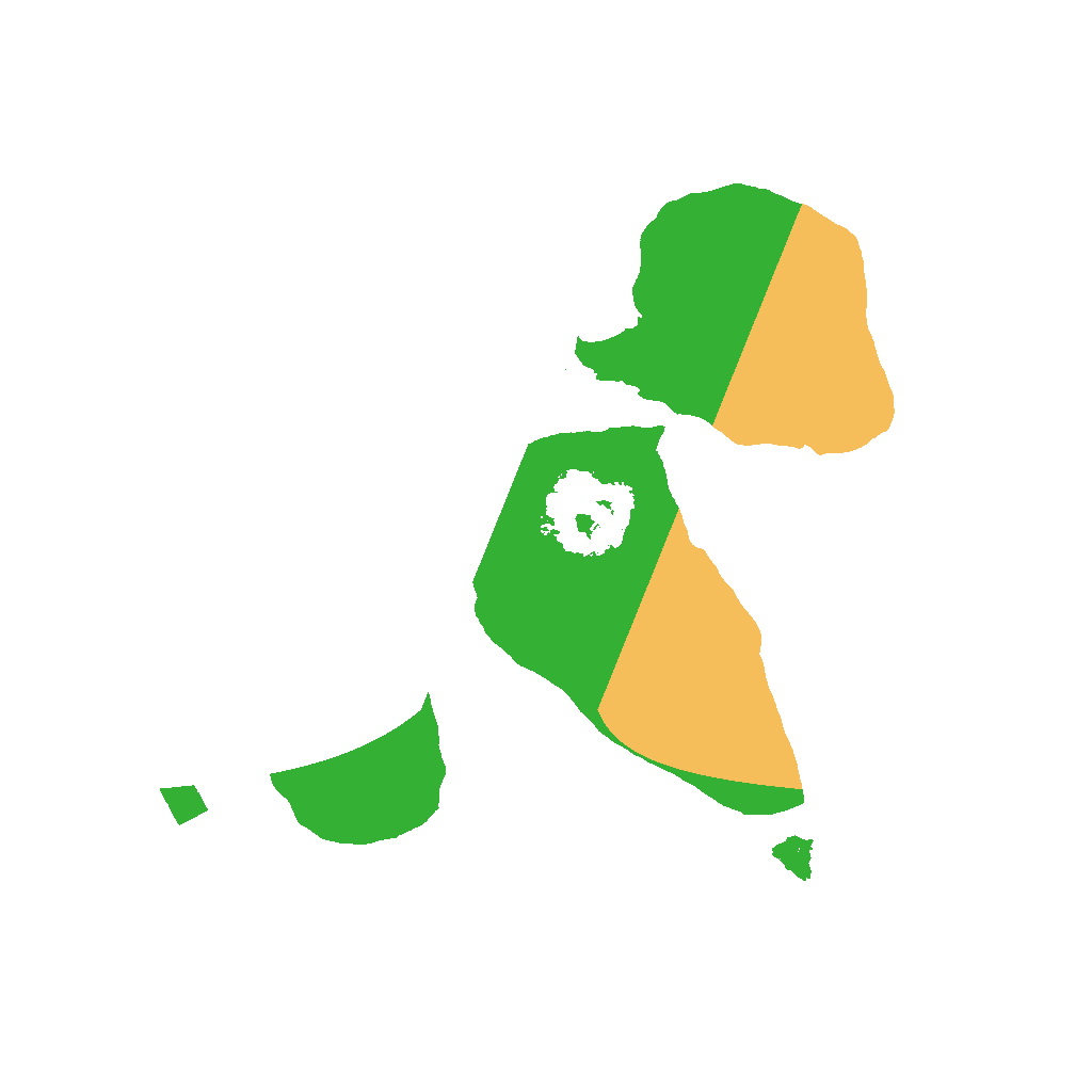 Biome Rust Map: Procedural Map, Size: 1300, Seed: 754366742