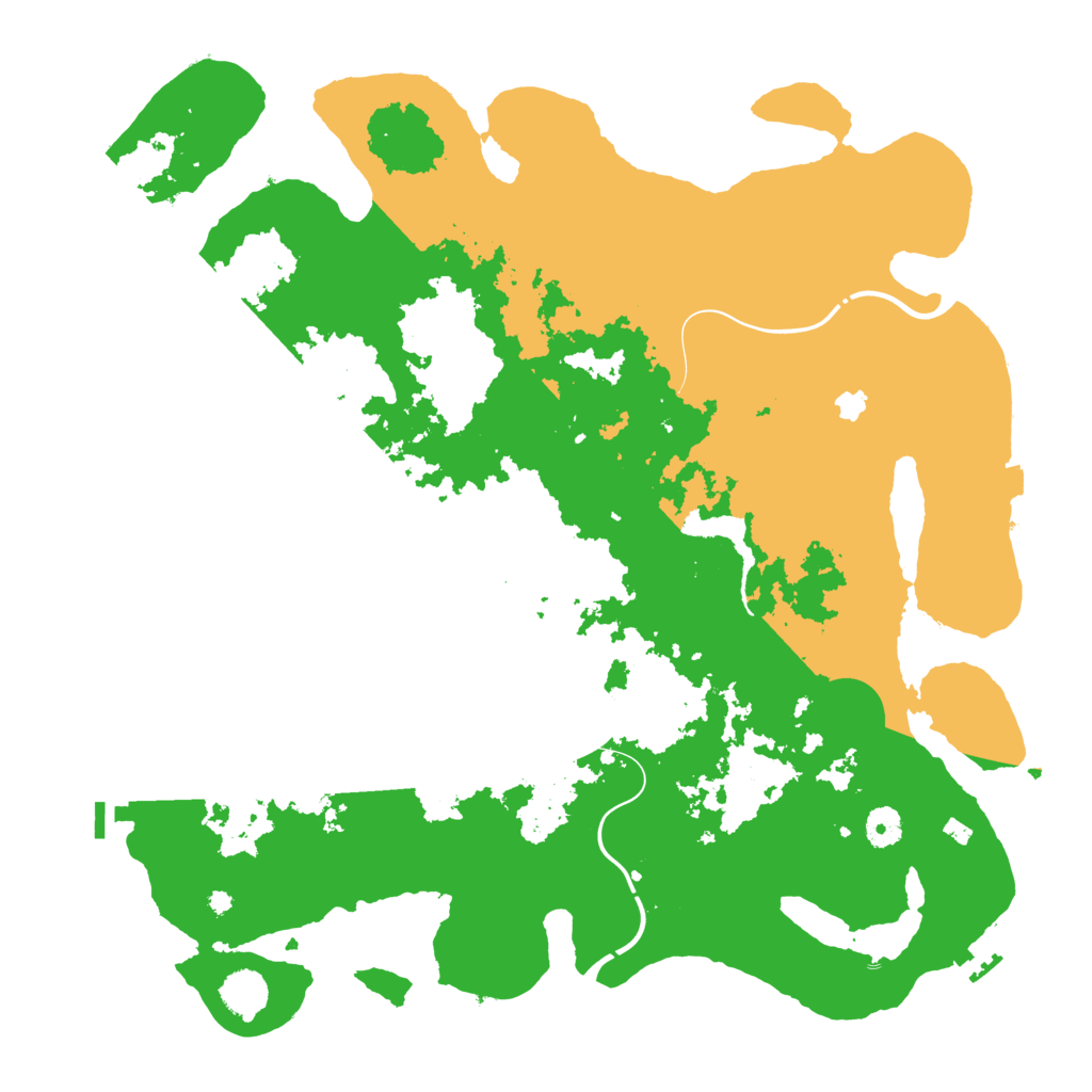 Biome Rust Map: Procedural Map, Size: 4250, Seed: 1183503324