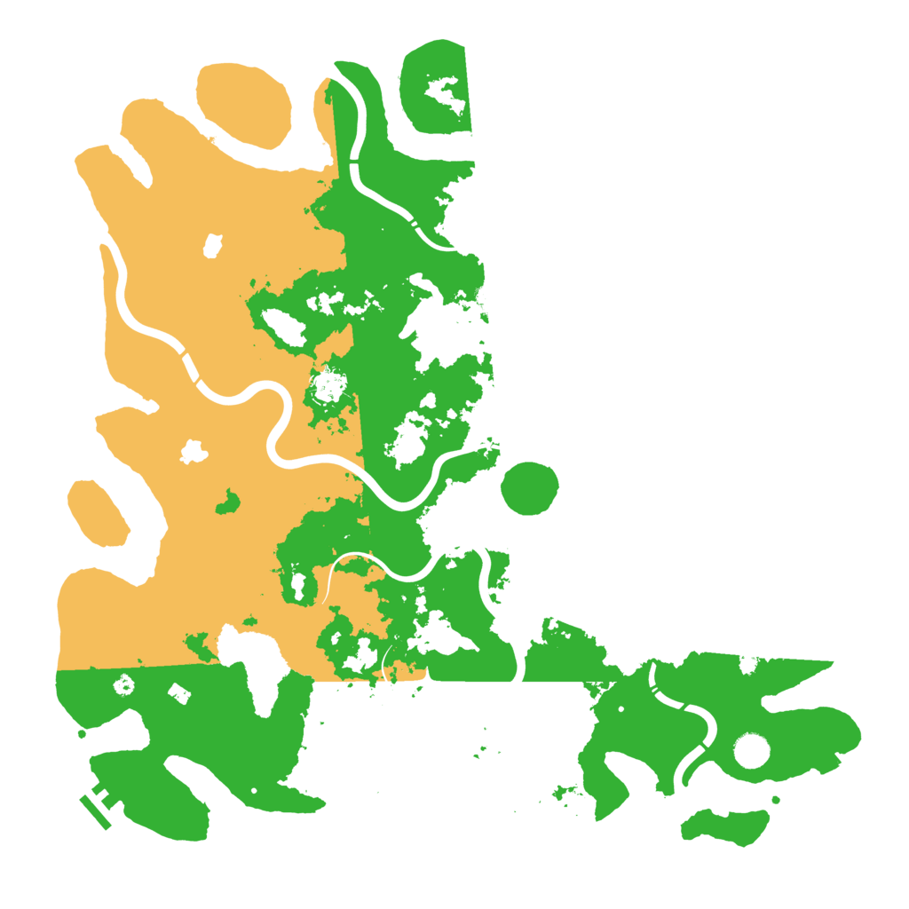 Biome Rust Map: Procedural Map, Size: 4500, Seed: 578660989