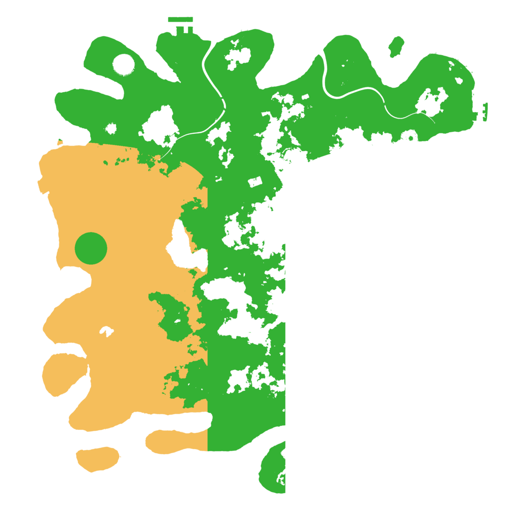 Biome Rust Map: Procedural Map, Size: 4250, Seed: 292