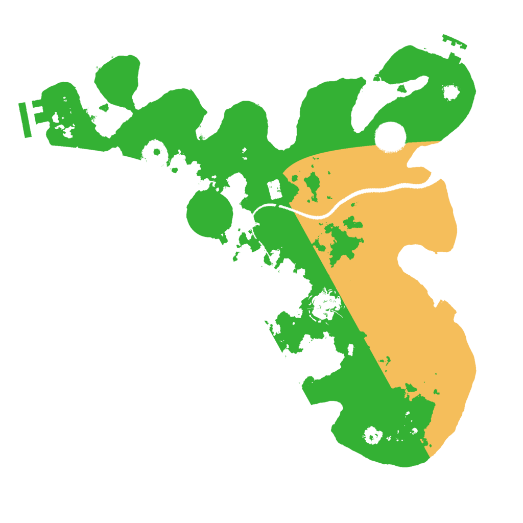 Biome Rust Map: Procedural Map, Size: 3000, Seed: 8556