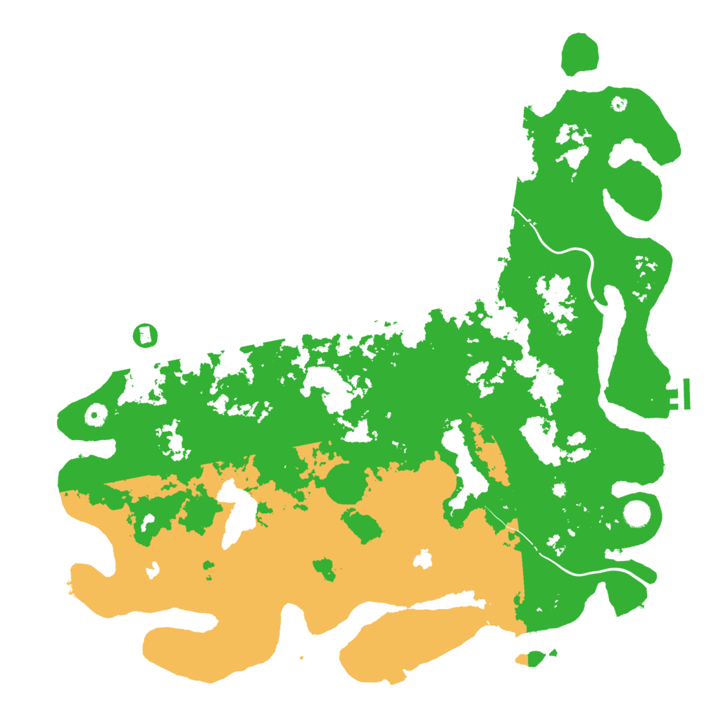 Biome Rust Map: Procedural Map, Size: 4700, Seed: 464851013