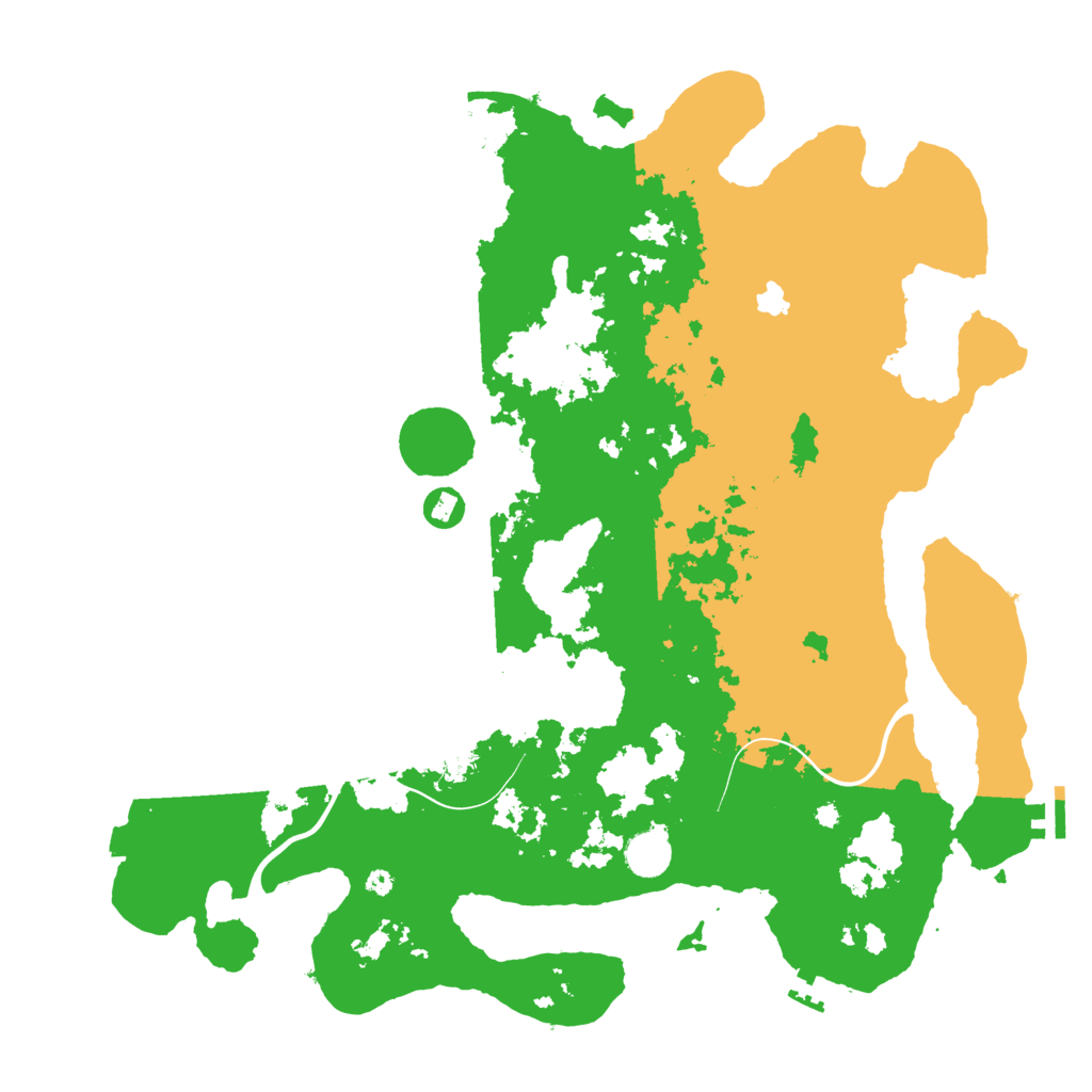 Biome Rust Map: Procedural Map, Size: 4200, Seed: 633489