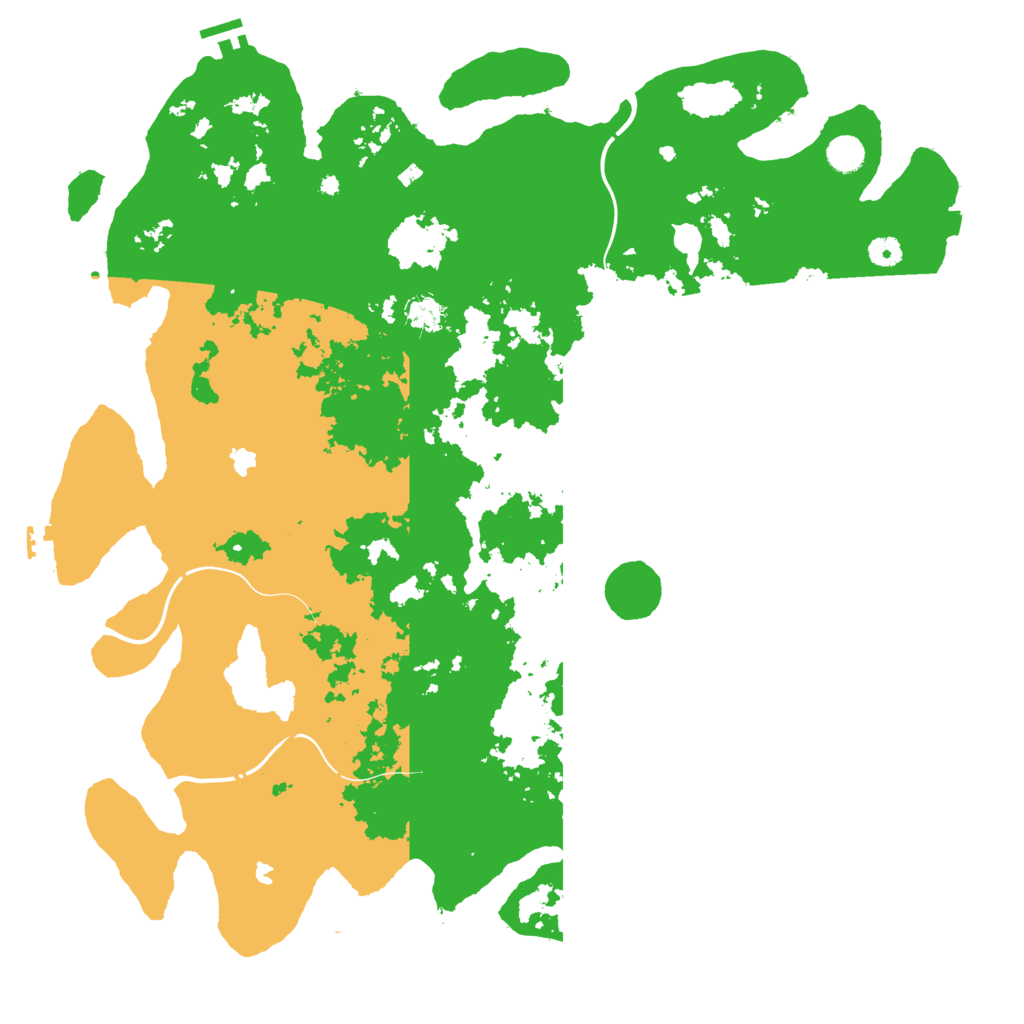 Biome Rust Map: Procedural Map, Size: 4800, Seed: 235473102