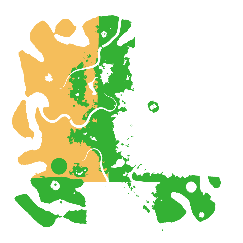 Biome Rust Map: Procedural Map, Size: 4000, Seed: 50969