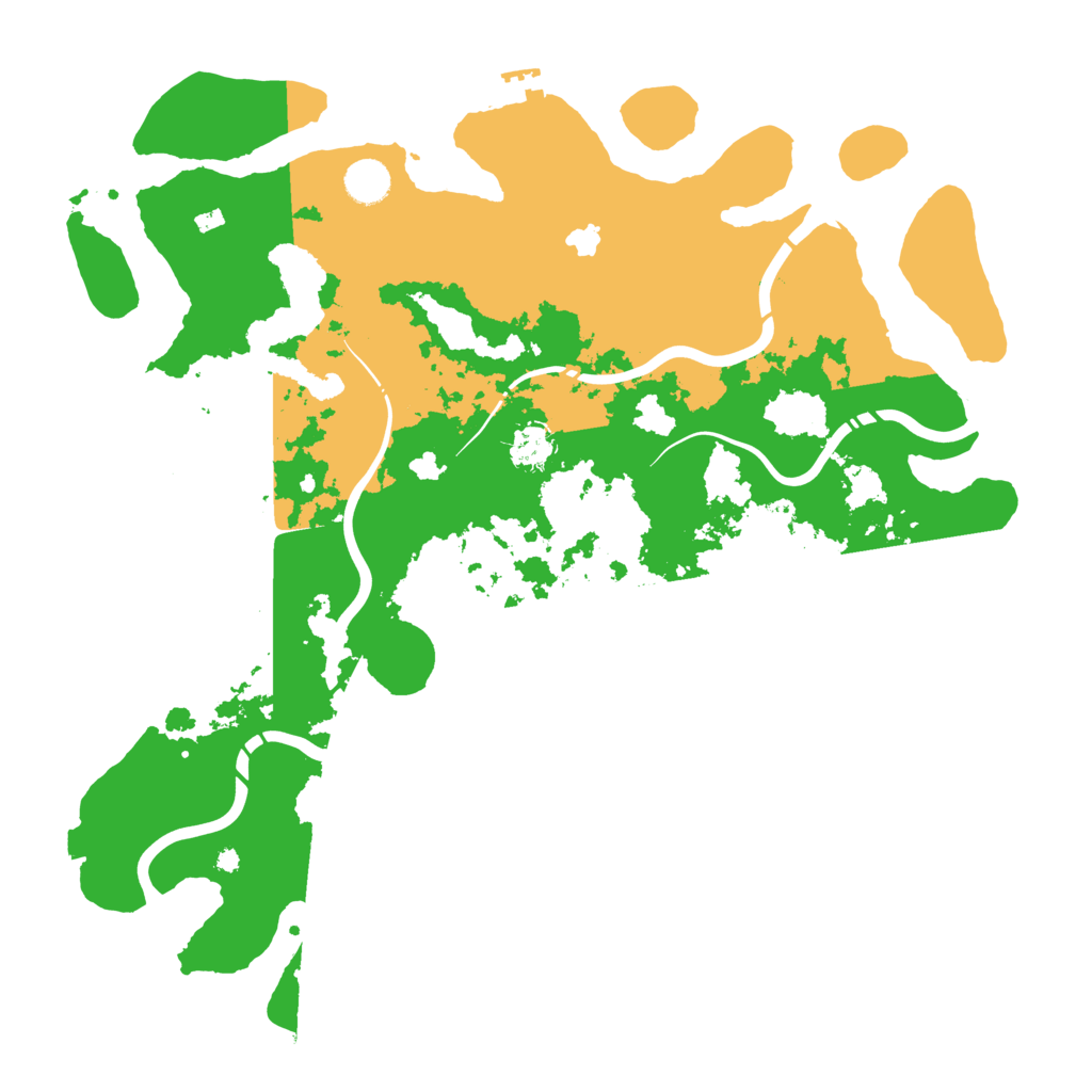 Biome Rust Map: Procedural Map, Size: 4250, Seed: 10083
