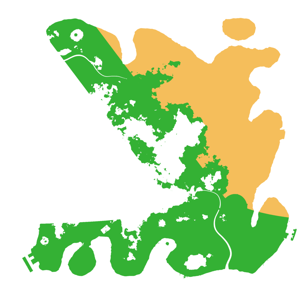 Biome Rust Map: Procedural Map, Size: 3750, Seed: 1568651922