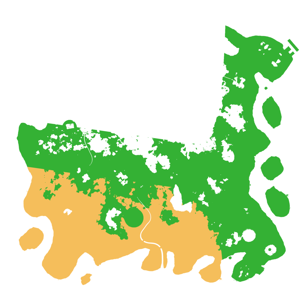 Biome Rust Map: Procedural Map, Size: 4250, Seed: 573800778