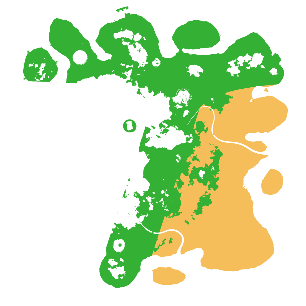 Biome Rust Map: Procedural Map, Size: 3750, Seed: 338129519