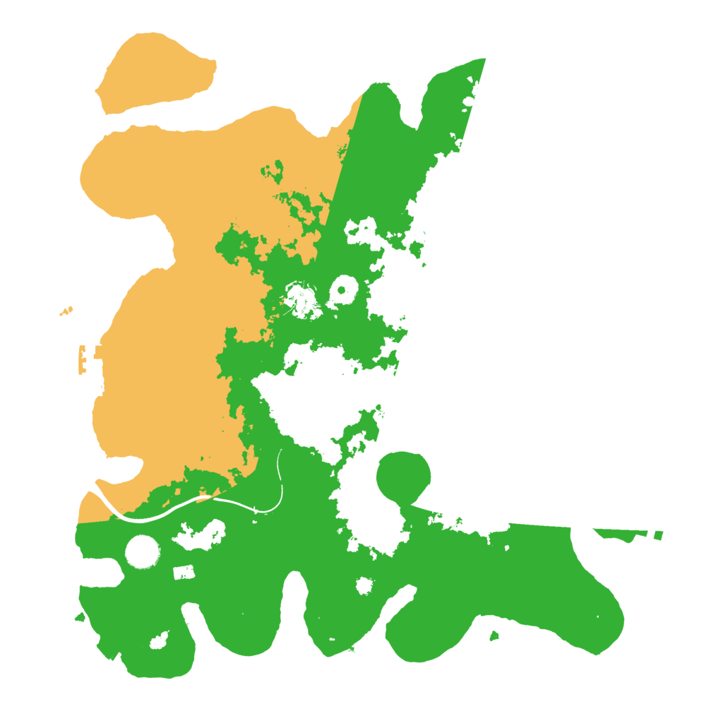 Biome Rust Map: Procedural Map, Size: 3750, Seed: 600885376