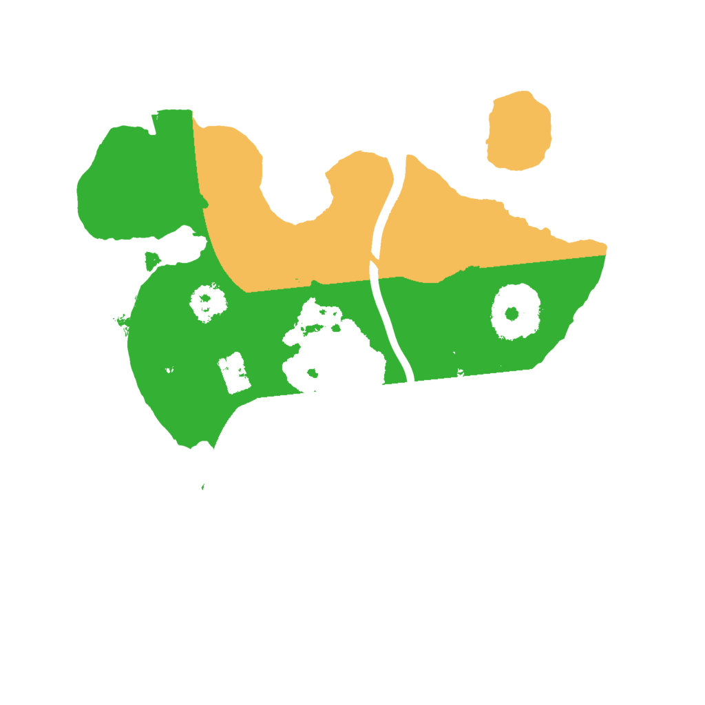 Biome Rust Map: Procedural Map, Size: 2000, Seed: 33236