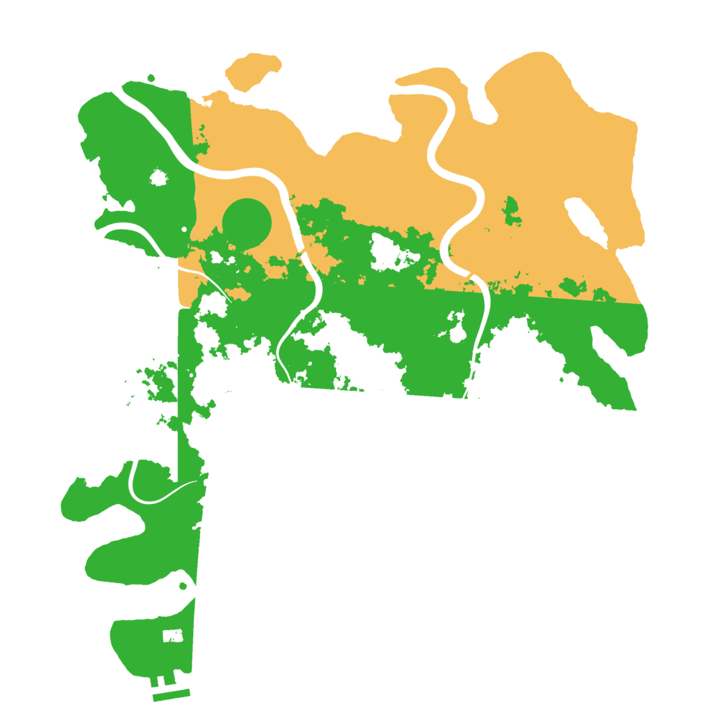 Biome Rust Map: Procedural Map, Size: 3850, Seed: 1748789492