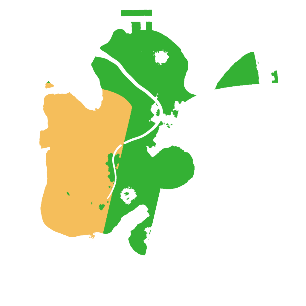 Biome Rust Map: Procedural Map, Size: 2000, Seed: 1670024282
