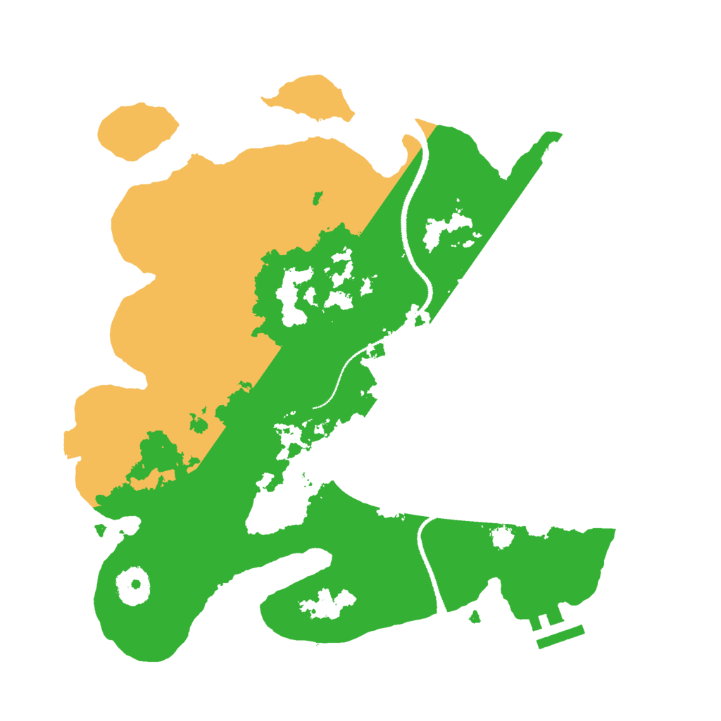 Biome Rust Map: Procedural Map, Size: 3000, Seed: 1765675836