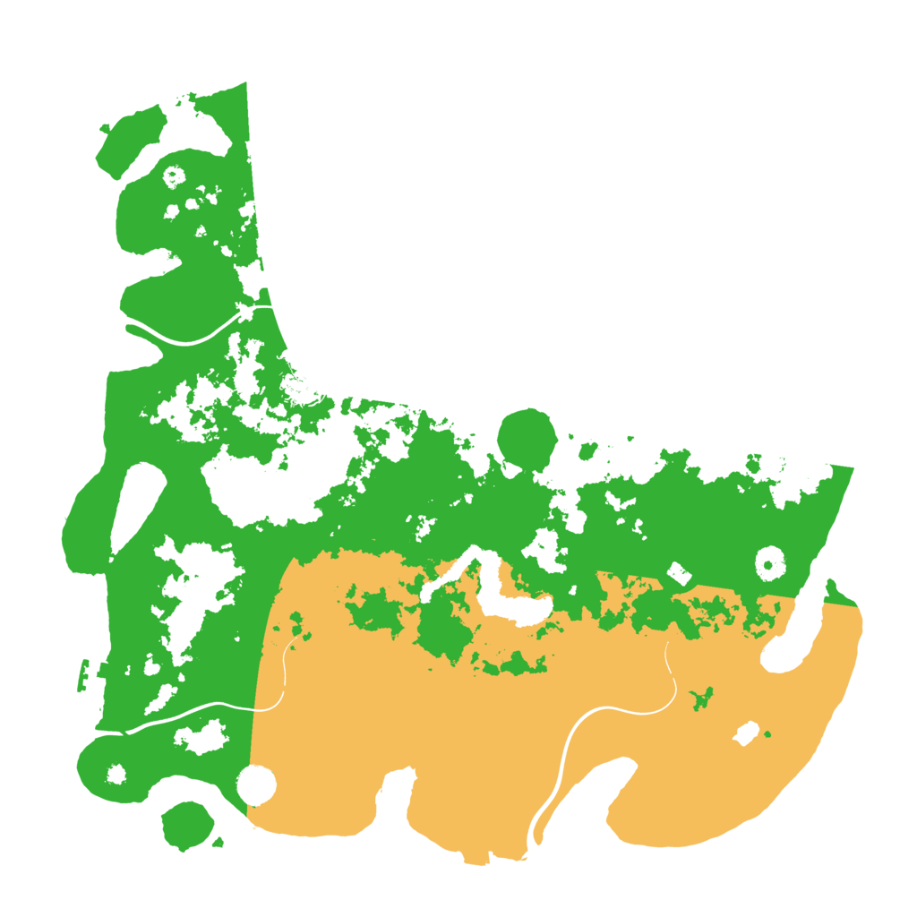Biome Rust Map: Procedural Map, Size: 4200, Seed: 64397