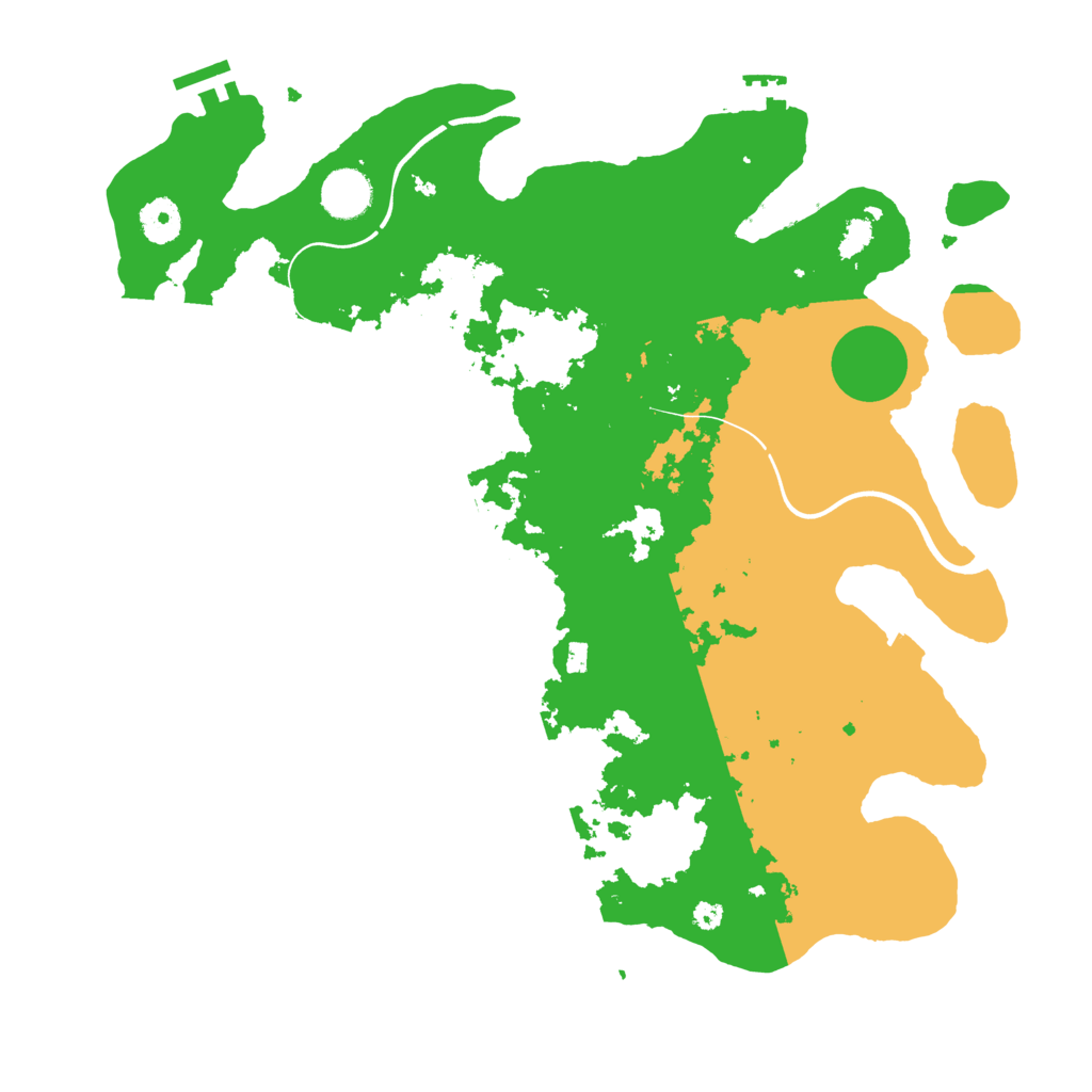 Biome Rust Map: Procedural Map, Size: 3800, Seed: 1555243305