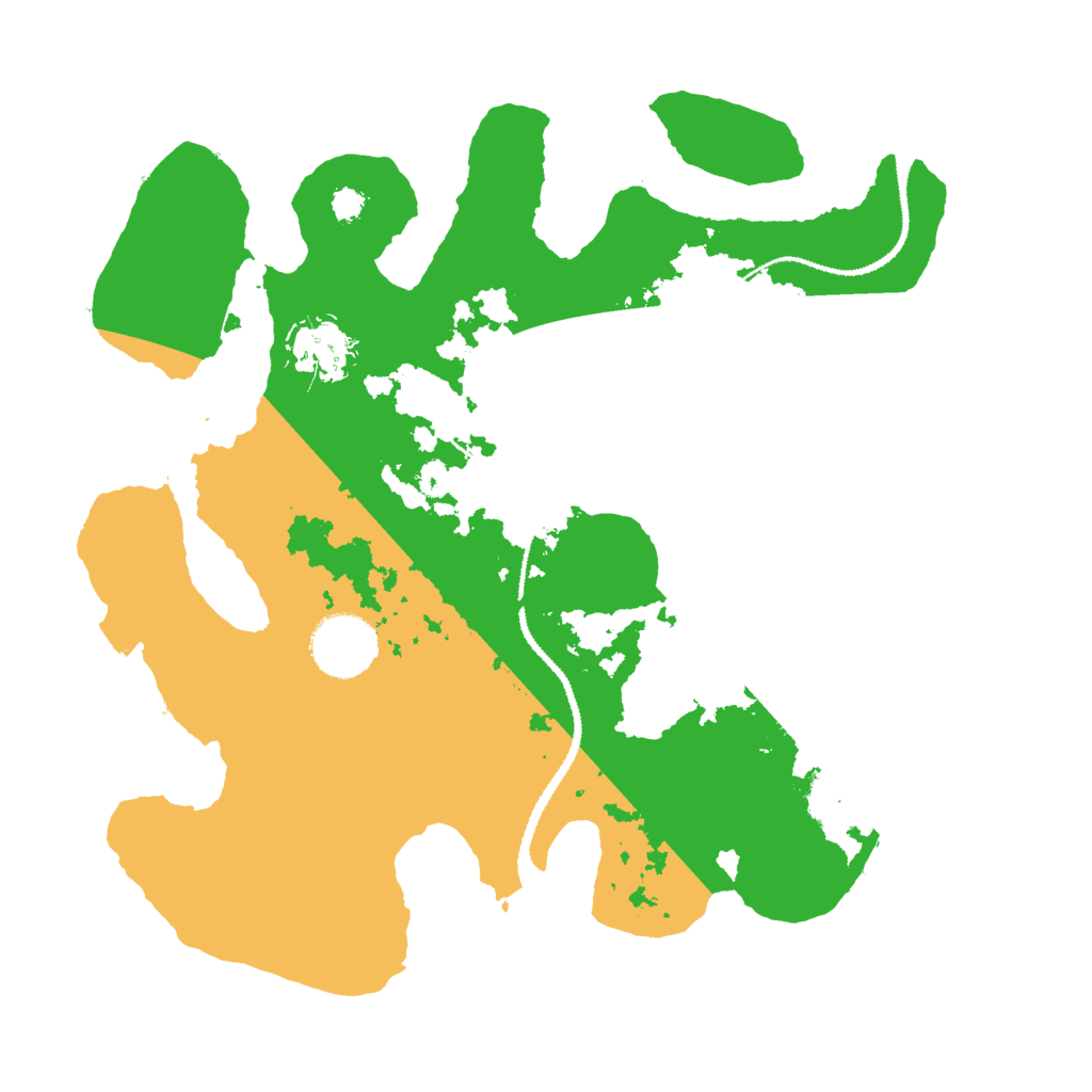 Biome Rust Map: Procedural Map, Size: 3000, Seed: 26818