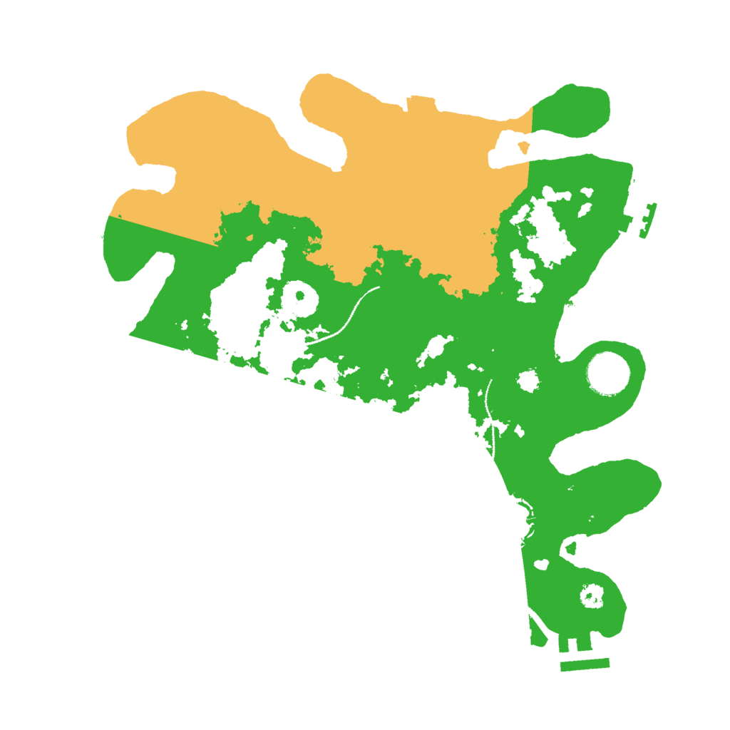 Biome Rust Map: Procedural Map, Size: 3000, Seed: 764931003