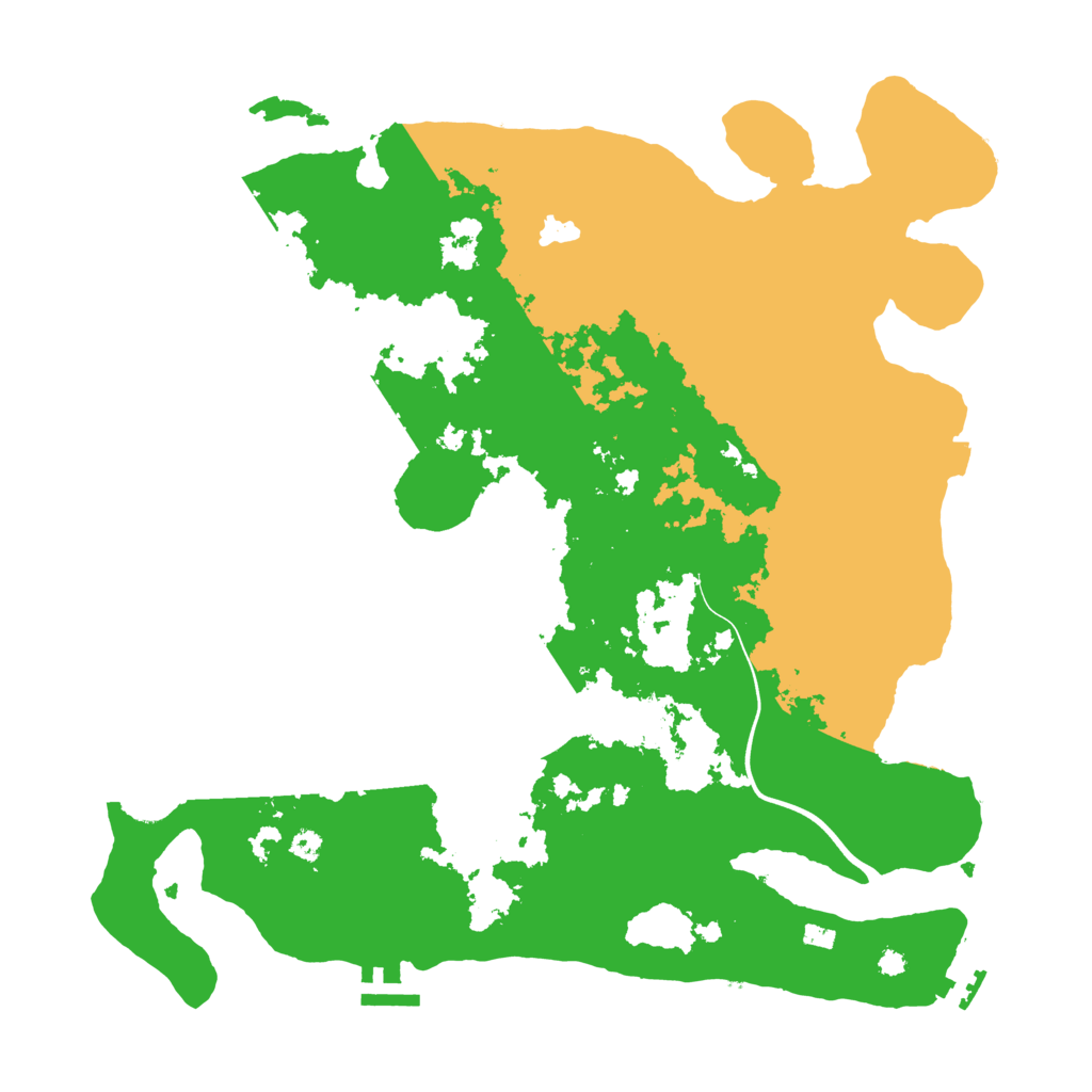 Biome Rust Map: Procedural Map, Size: 3750, Seed: 114214147