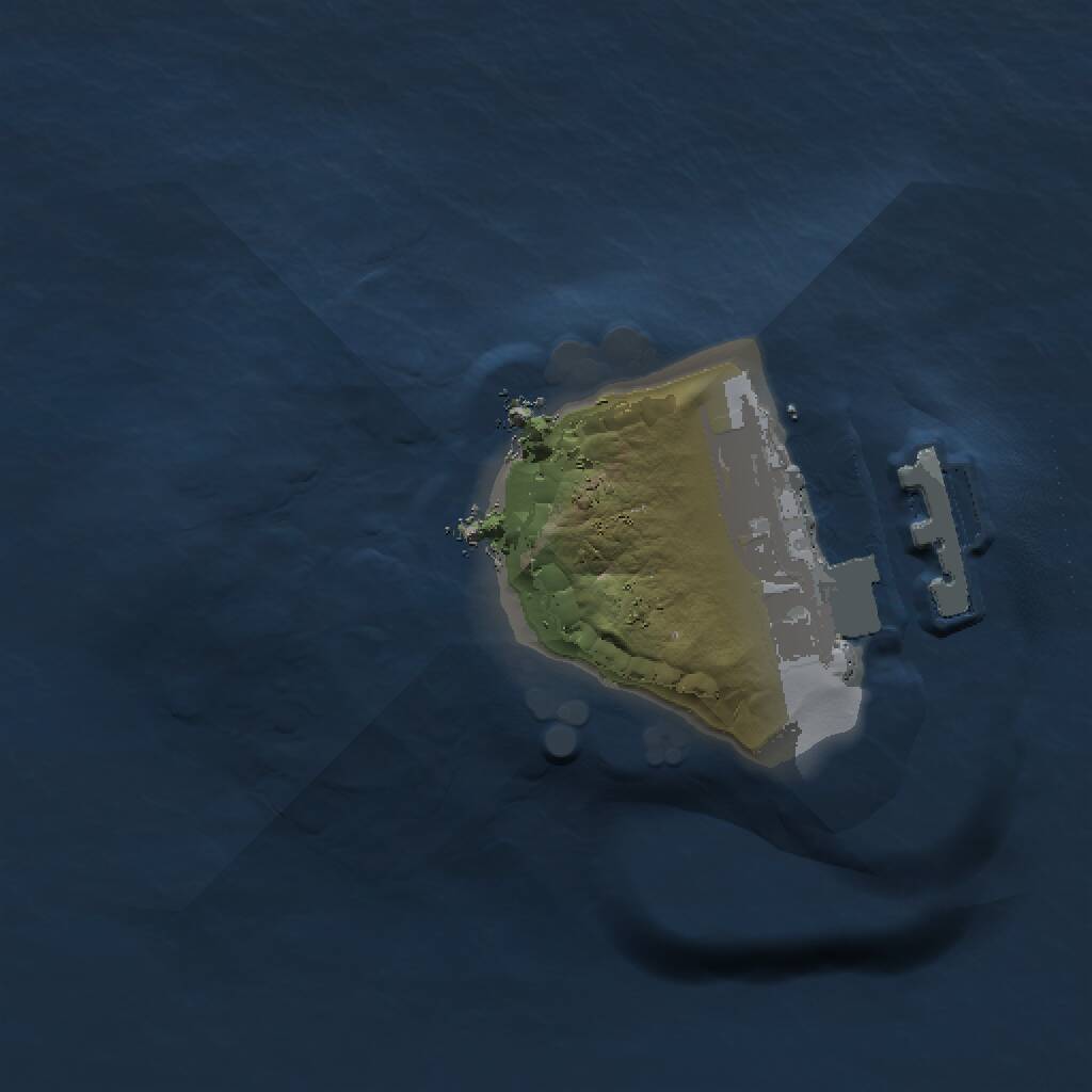 Rust Map: Procedural Map, Size: 1000, Seed: 132612967, 2 Monuments