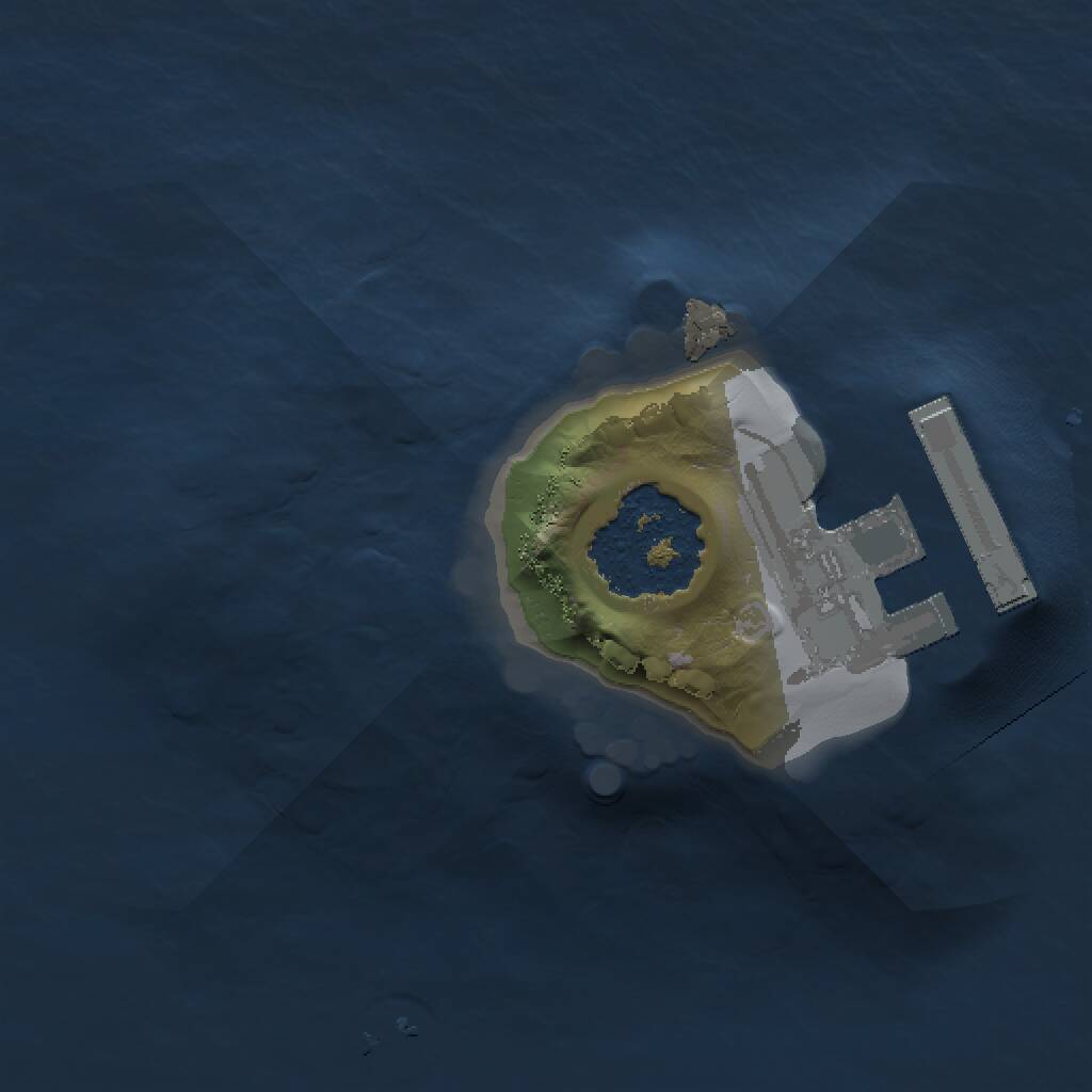 Rust Map: Procedural Map, Size: 1000, Seed: 132612967, 2 Monuments