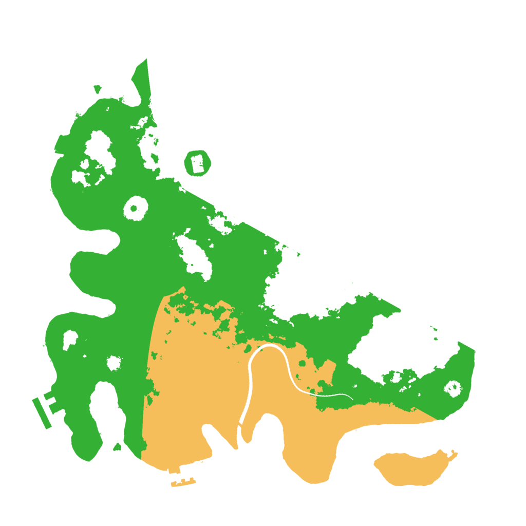 Biome Rust Map: Procedural Map, Size: 3250, Seed: 1987526