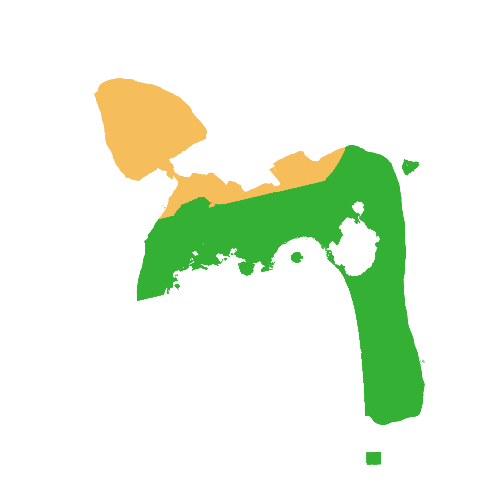 Biome Rust Map: Procedural Map, Size: 1550, Seed: 343422