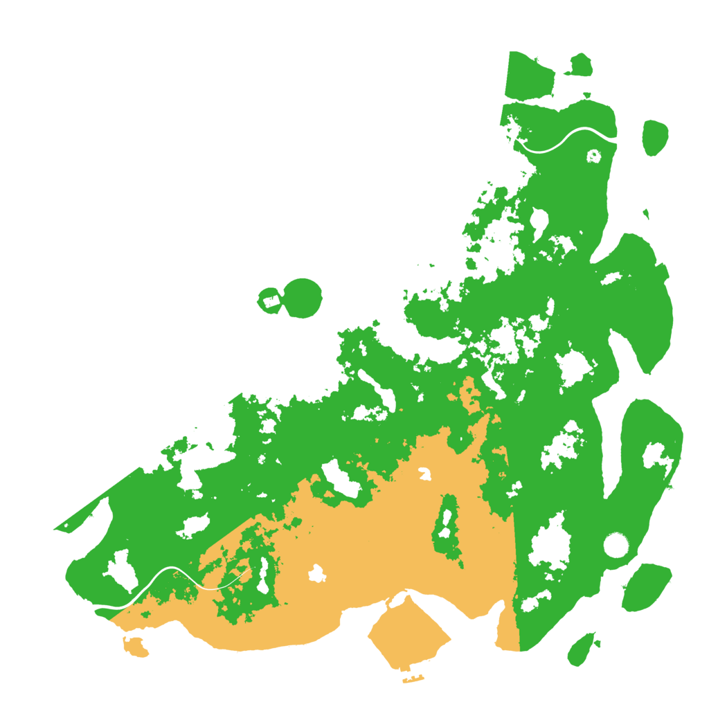 Biome Rust Map: Procedural Map, Size: 5000, Seed: 2116912111