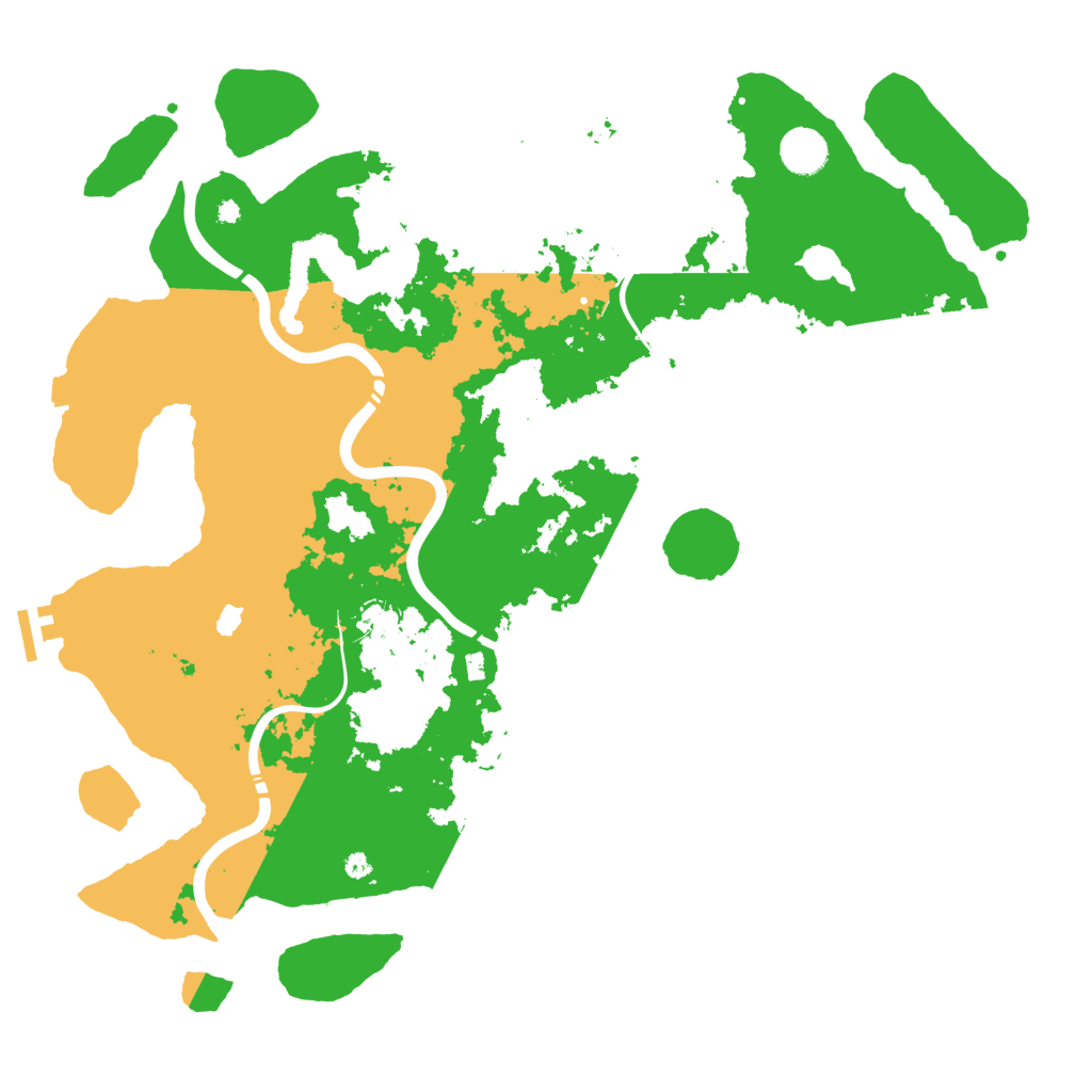 Biome Rust Map: Procedural Map, Size: 4250, Seed: 22222