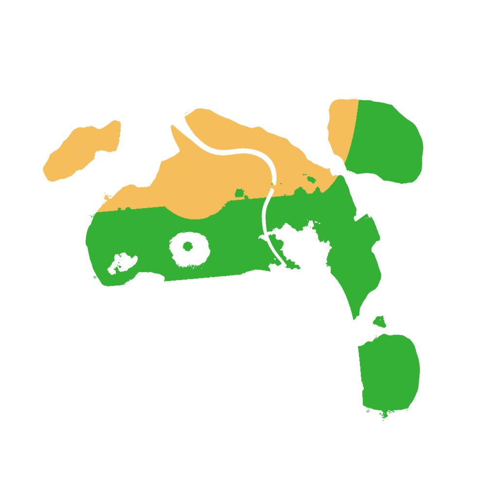 Biome Rust Map: Procedural Map, Size: 2000, Seed: 114435061