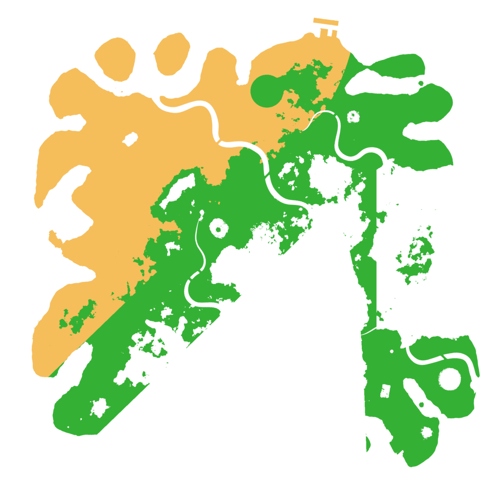 Biome Rust Map: Procedural Map, Size: 4050, Seed: 894505878