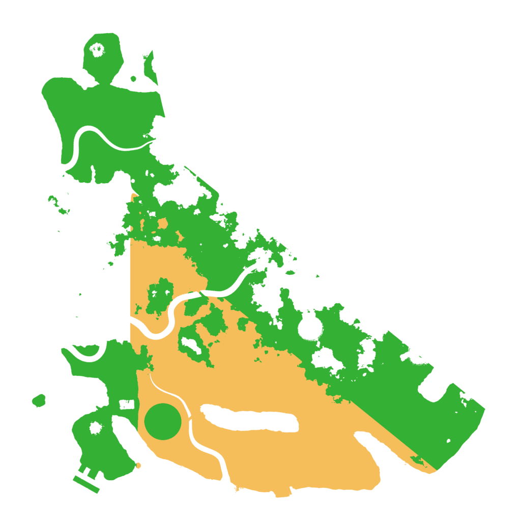 Biome Rust Map: Procedural Map, Size: 3750, Seed: 35025499