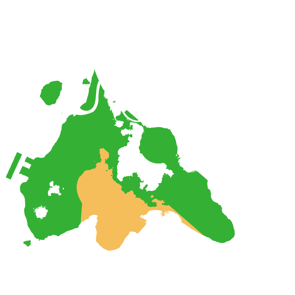 Biome Rust Map: Procedural Map, Size: 2150, Seed: 634259040